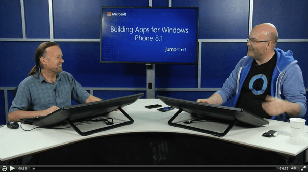 Building Apps for Window Phone 8.1 Jump Start Session 18